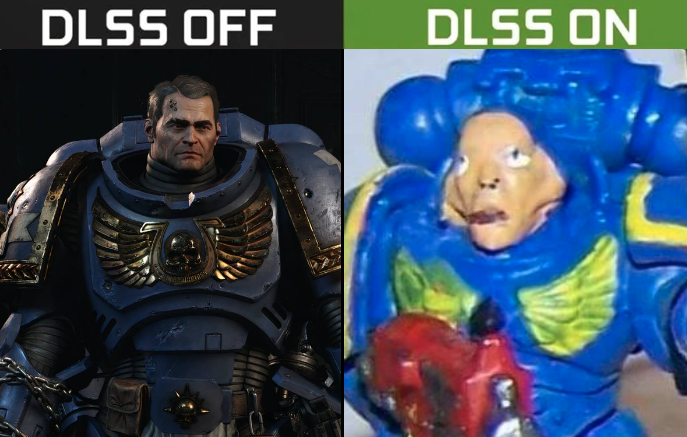 DLSS OFF DLSS ON