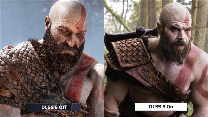 DLSS 5 Off DLSS 5 On