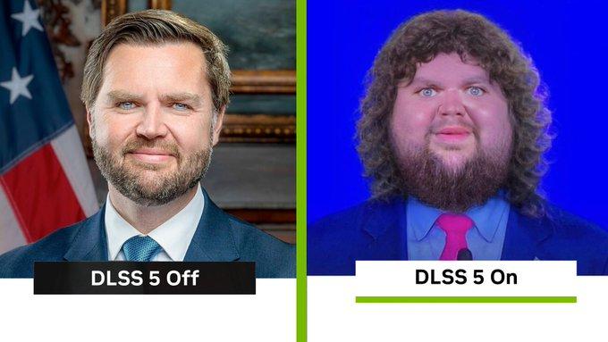 DLSS 5 Off DLSS 5 On