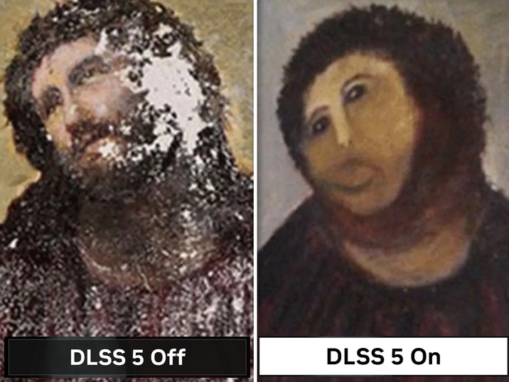 DLSS 5 Off DLSS 5 On