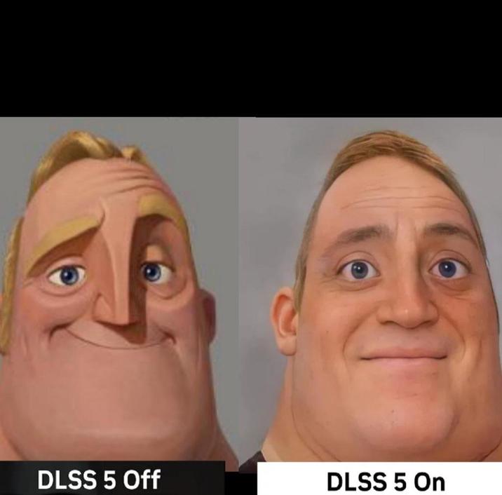 DLSS 5 Off DLSS 5 On
