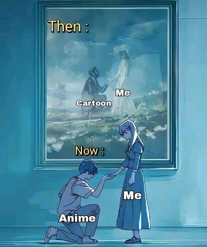 Then: Cartoon Me Now Anime Me