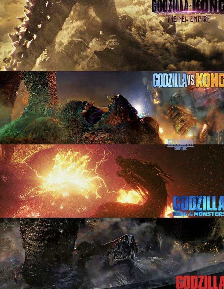 GODZILLA KONG THE NEW EMPIRE GODZILLAVS KONG EMPIRE KING THE MONSTERS GODZILLA