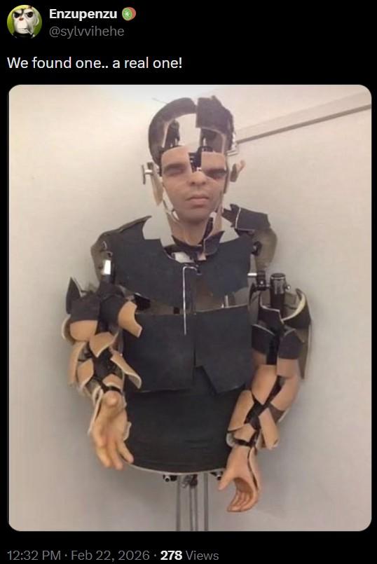 Enzupenzu @sylvvihehe We found one.. a real one! 12:32 PM Feb 22, 2026 278 Views