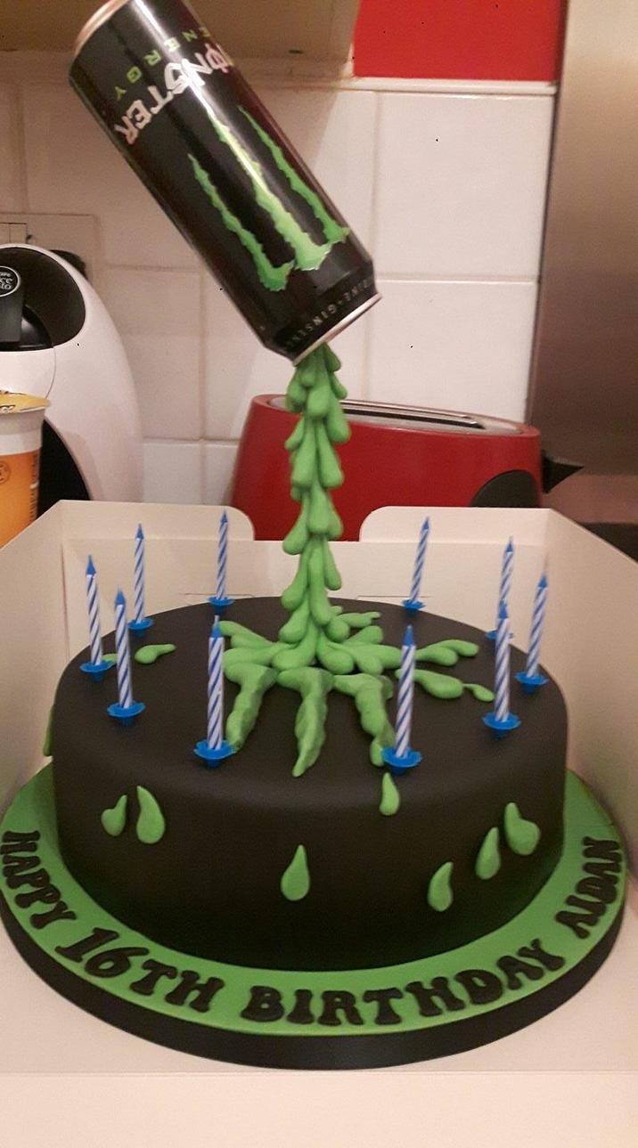 ONSTER ENERGY ONE GINSENG AIDAN HAPPY