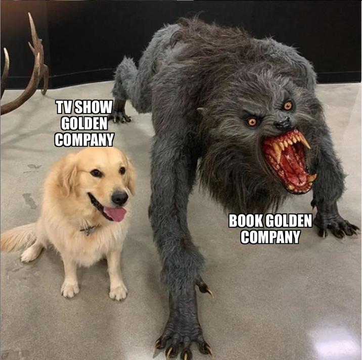 TV SHOW GOLDEN COMPANY BOOK GOLDEN COMPANY