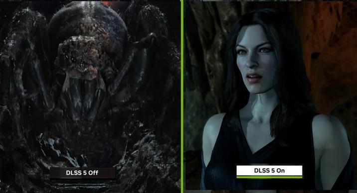 DLSS 5 Off DLSS 5 On