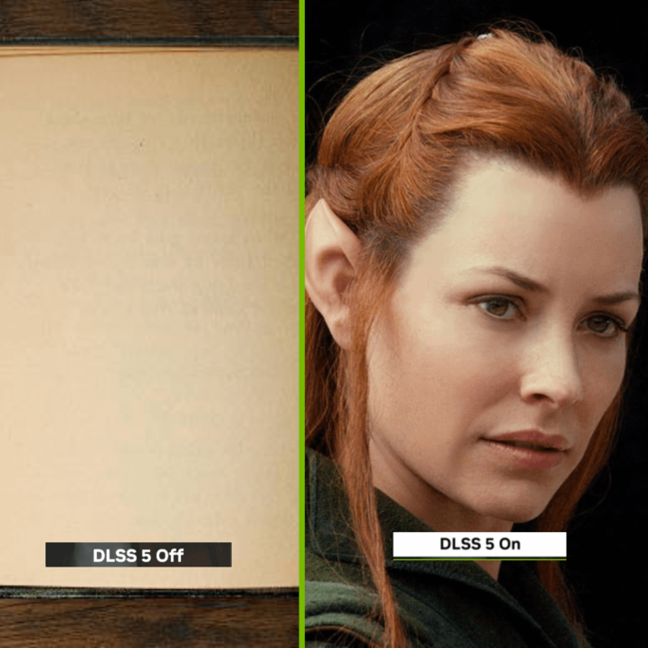 DLSS 5 On DLSS 5 Off