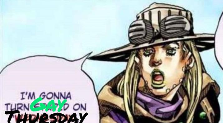 I'M GONNA TURN STAPED ON THURSDAY