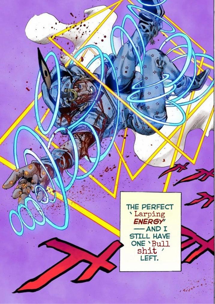 000 2 THE PERFECT Larping ENERGY' AND I STILL HAVE ONE Bull s---' LEFT.