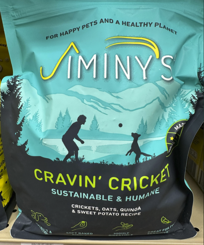 th tib e a ANE FOR HAPPY PETS AND A HEALTHY PLANET MINY'S SOURCED CRAVIN' CRICKET UTRITION DOG 3.5 CRV CRICKET SUSTAINABLE & HUMANE CRICKETS, OATS, QUINOA & SWEET POTATO RECIPE SOFT BAKED KIRBU HIGHLY DIGESTIBLE CREATOR FO MAD