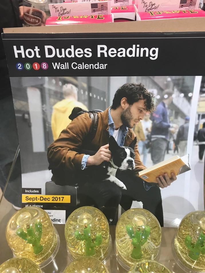 COLETTA The Tie Dye Experts! Tie Dye Experts! Tar Hot Dudes Reading 2018 Wall Calendar Includes Sept-Dec 2017 at a glance the unt ading