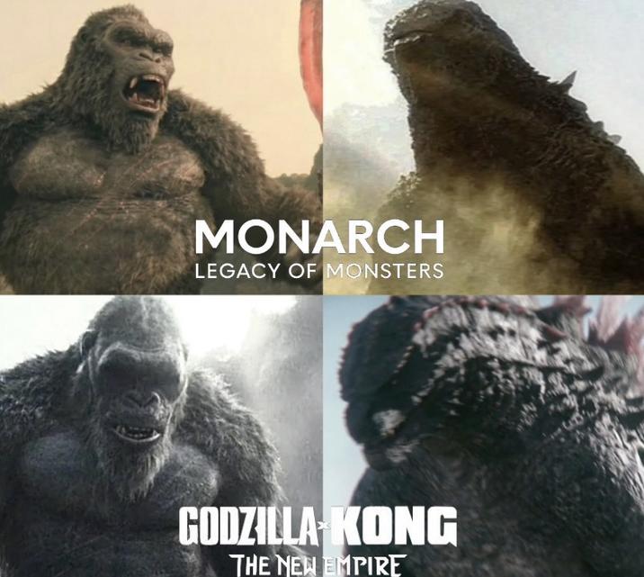 MONARCH LEGACY OF MONSTERS GODZILLA KONG THE NEW EMPIRE