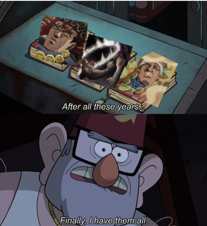 After all these years. Finally, I have them all.