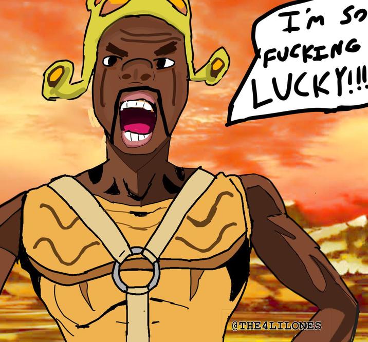 I'm so F------ LUCKY!!! @THE4LILONES