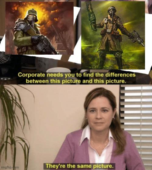 Corporate needs you to find the differences between this picture and this picture. imgflip.com They're the same picture.