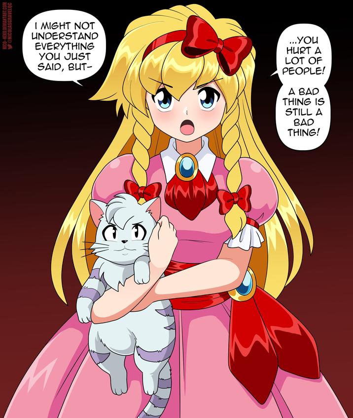 m NICO--NEKO.DEVIANTART.COM Y@NICOLASGRAVELQC I MIGHT NOT UNDERSTAND EVERYTHING YOU JUST SAID, BUT- ...YOU HURT A LOT OF PEOPLE! A BAD THING IS STILL A BAD THING!