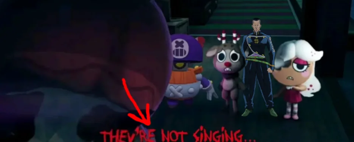 THEY'RE NOT SINGING...