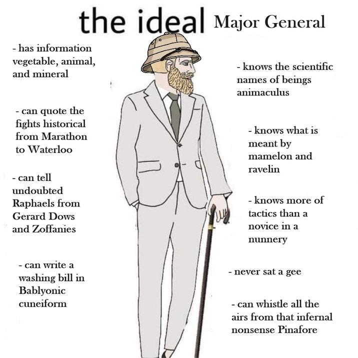 can we all agree? | I Am the Very Model of a Modern Major-General ...