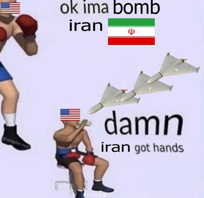 intelligence area ok ima bomb iran damn iran got hands