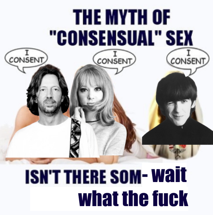 I CONSENT THE MYTH OF "CONSENSUAL" SEX I CONSENT I CONSENT ISN'T THERE SOM- wait what the f---