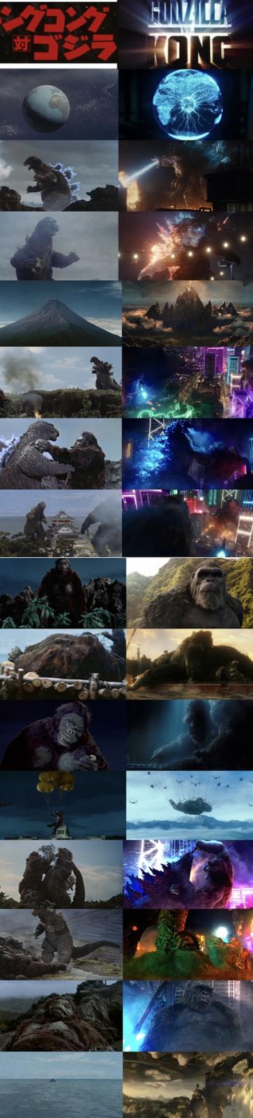 ングコング HUZIL 対ゴジラ HONG