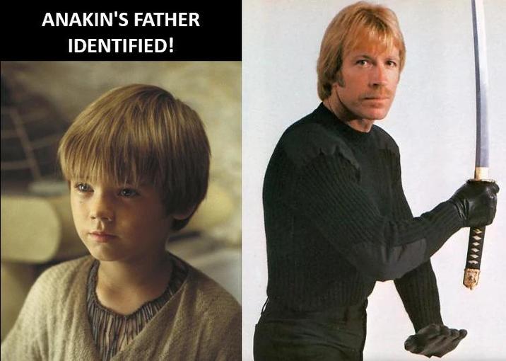 ANAKIN'S FATHER IDENTIFIED!