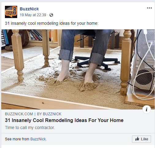 BuzzNick BUZZ 19 May at 22:39 - 31 insanely cool remodeling ideas for your home: BUZZNICK.COM | BY BUZZNICK 31 Insanely Cool Remodeling Ideas For Your Home Time to call my contractor. See more from BuzzNick. i Like