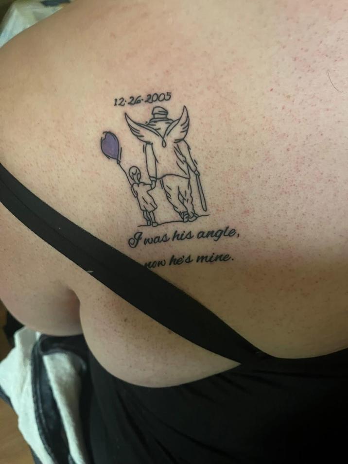 12:26-2005 I was his angle, ow he's mine.