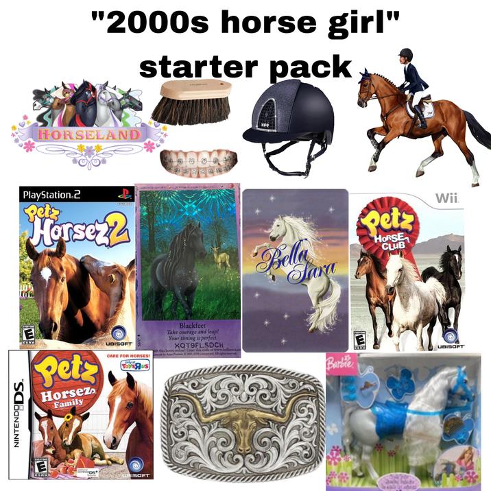 NINTENDO DS "2000s horse girl" starter pack FOUGanza HORSELAND PlayStation.2 Petz Horsez2 KPP 207 Bella Sara Petz HORSE CLUB Wii. EVERYONE E Petz Horsez Family UBISOFT S3/17-> Blackfeet Take courage and leap! Your timing is perfect. XQT9FL5DCH ith this horse online! Enter this code at www.bellasara.co CARE FOR HORSES! rtwork by Anne Poulsen. © 2005-2008 conceptcard. All rights reserved. only at TOYSЯUS Barbie EVERYONE E UBISOFT EVERYONE E ESRD additional NINTENDODS features UBISOFT