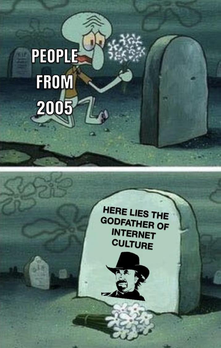 PEOPLE FROM 2005 Z HERE LIES THE GODFATHER OF INTERNET CULTURE