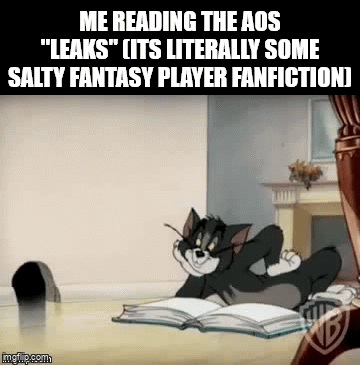 ME READING THE AOS "LEAKS" (ITS LITERALLY SOME SALTY FANTASY PLAYER FANFICTION) Ingtig.com