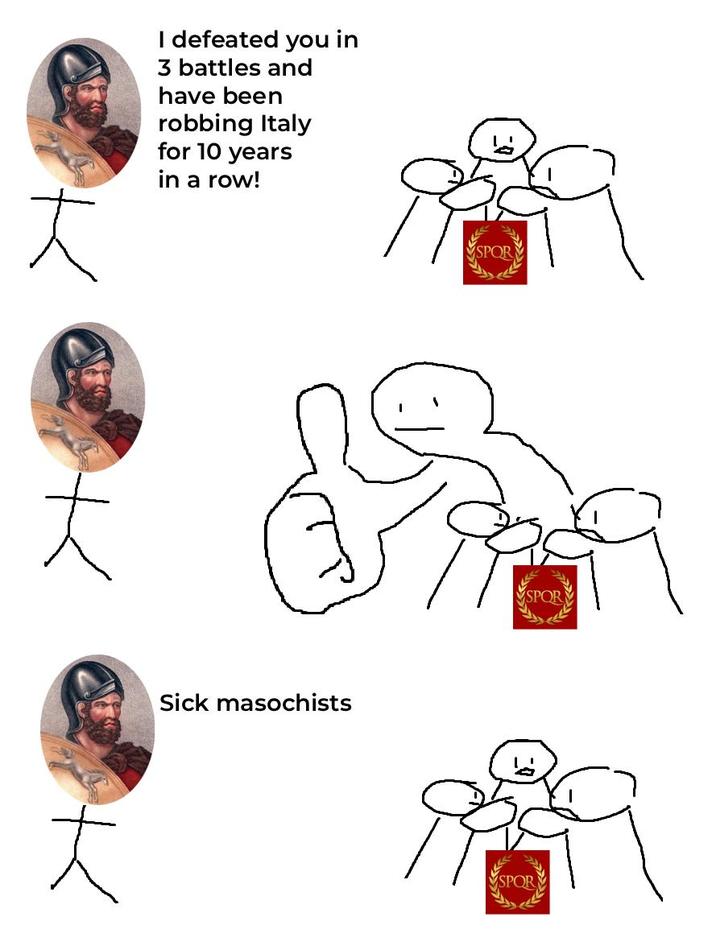 大 大 defeated you in 3 battles and have been robbing Italy for 10 years in a row! 大 Sick masochists SPOR SPOR SPOR
