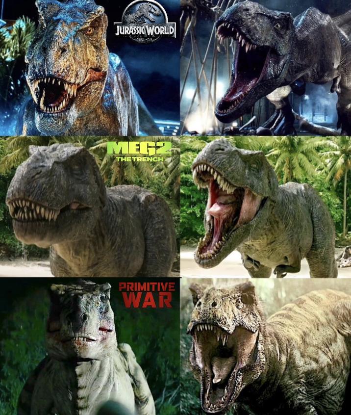 JURASSIC WORLD MEGZ THE TRENCH PRIMITIVE WAR