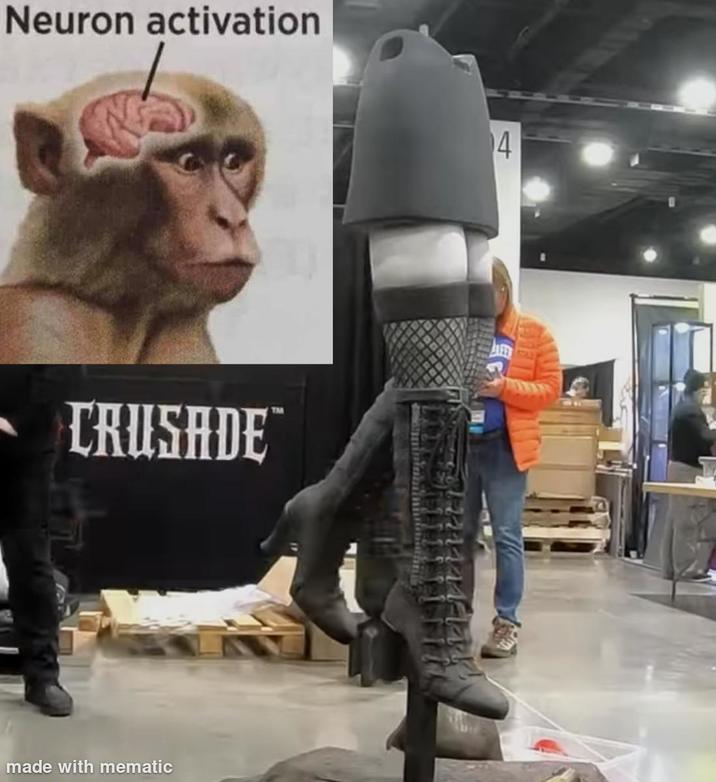 Neuron activation CRUSADE™ made with mematic 4