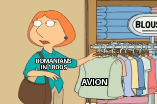 ROMANIANS IN 1800S AVION BLOUS