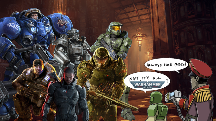 435 112 NZ ALWAYS HAS BEEN WAIT, IT'S ALL WARHAMMER 40.000