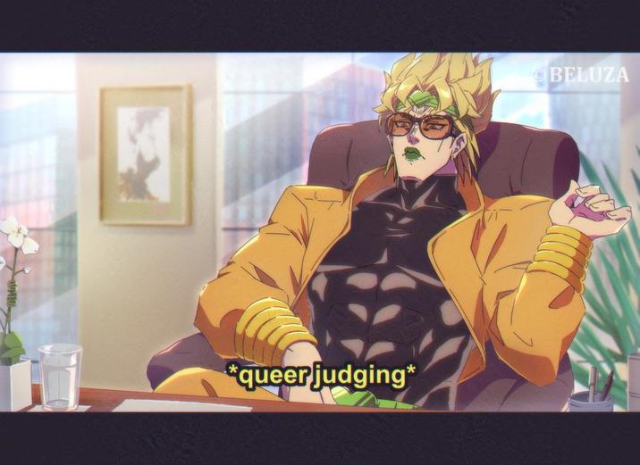 *queer judging* BELUZA