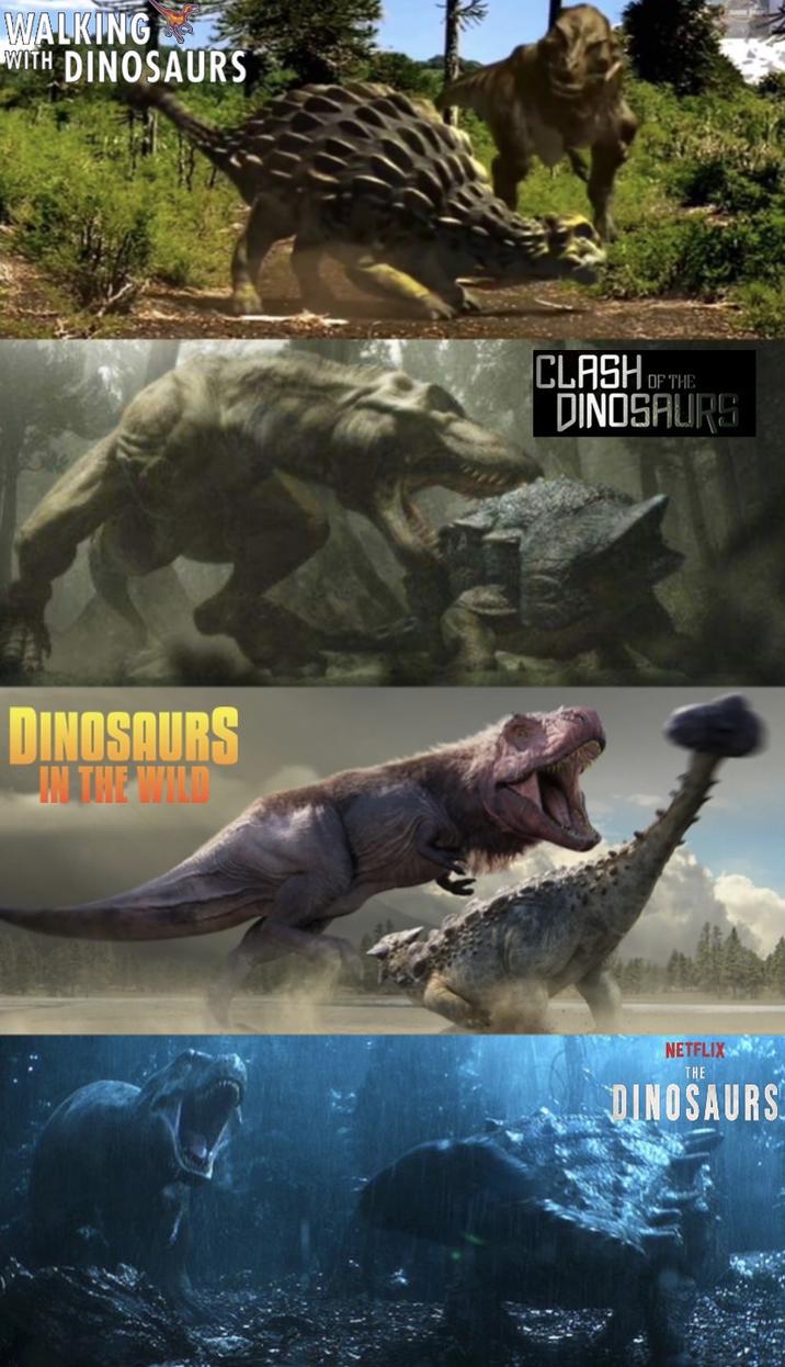 WALKING WITH DINOSAURS DINOSAURS IN THE WILD CLASH OF THE DINOSAURS NETFLIX THE DINOSAURS