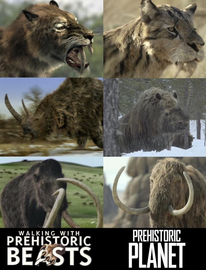 WALKING WITH PREHISTORIC BEASTS PREHISTORIC PLANET