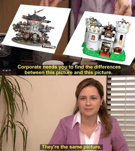 PREVIEW Corporate needs you to find the differences between this picture and this picture. They're the same picture.
