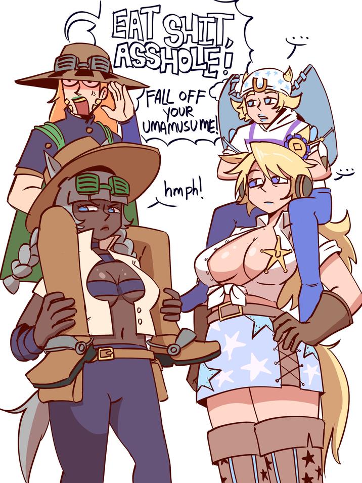 ()) EAT S---. A------! FALL OFF YOUR UMAMUSUME! hmph! 0 Al