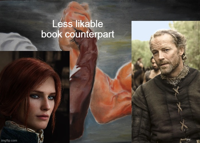 imgflip.com Less likable book counterpart