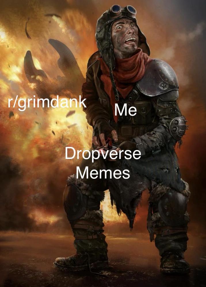 r/grimdank Me Dropverse Memes