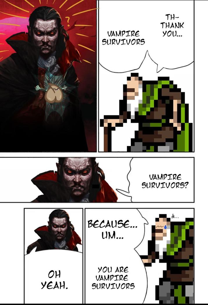 Posted by official Vampire Survivors FB page