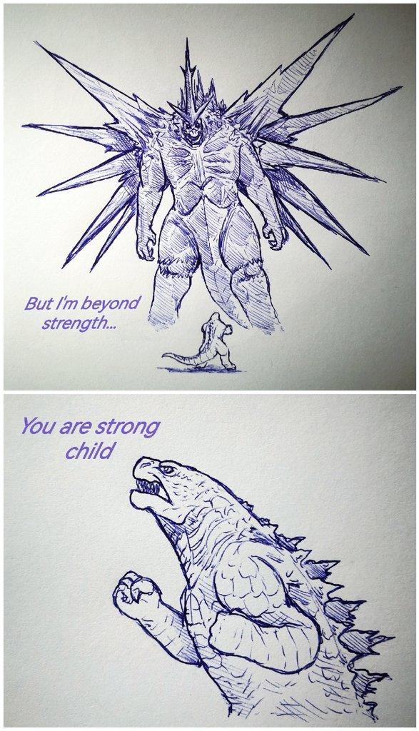 But I'm beyond strength... You are strong child