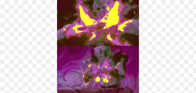 You tell for it, fool! Thunder Cross Split Attack!