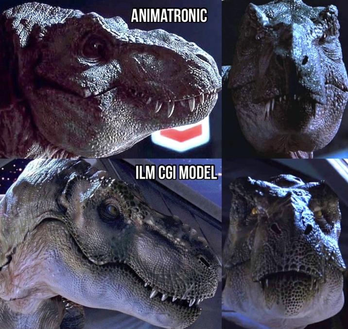 ANIMATRONIC ILM CGI MODEL-