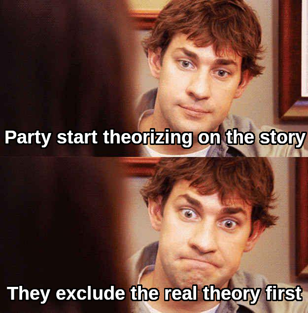 Party start theorizing on the story They exclude the real theory first