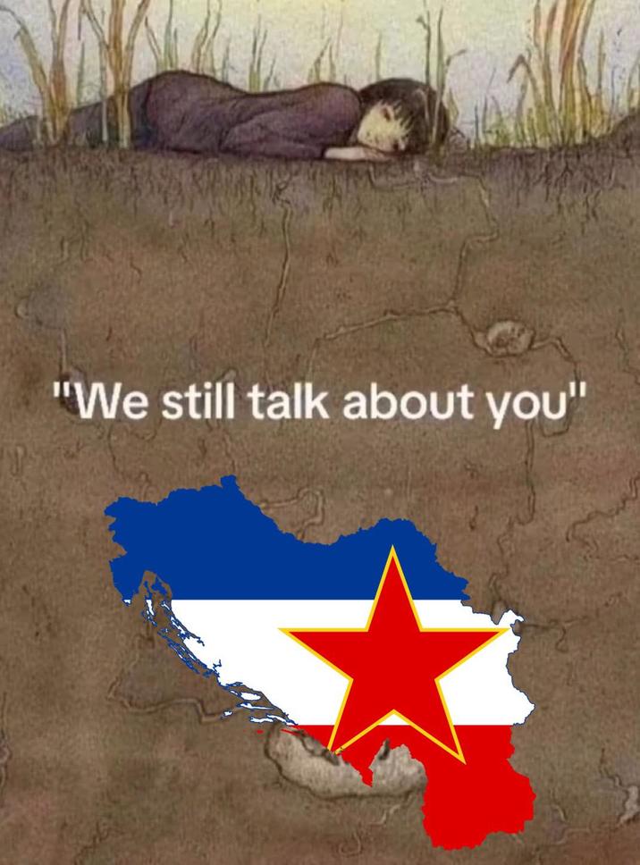 "We still talk about you"